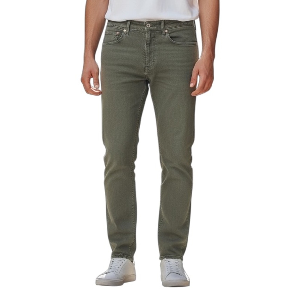 Levi's 505 Straight Fit Jeans W36 L30 - Gray Faded Denim
